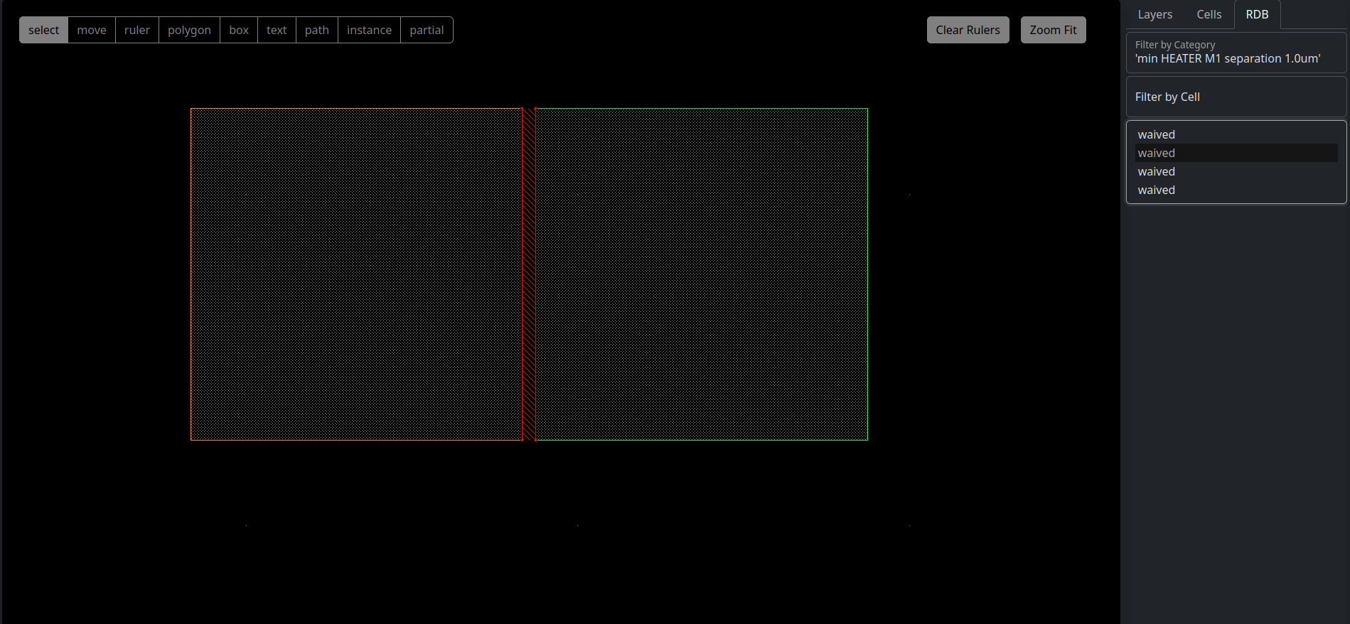 Heater component rendered